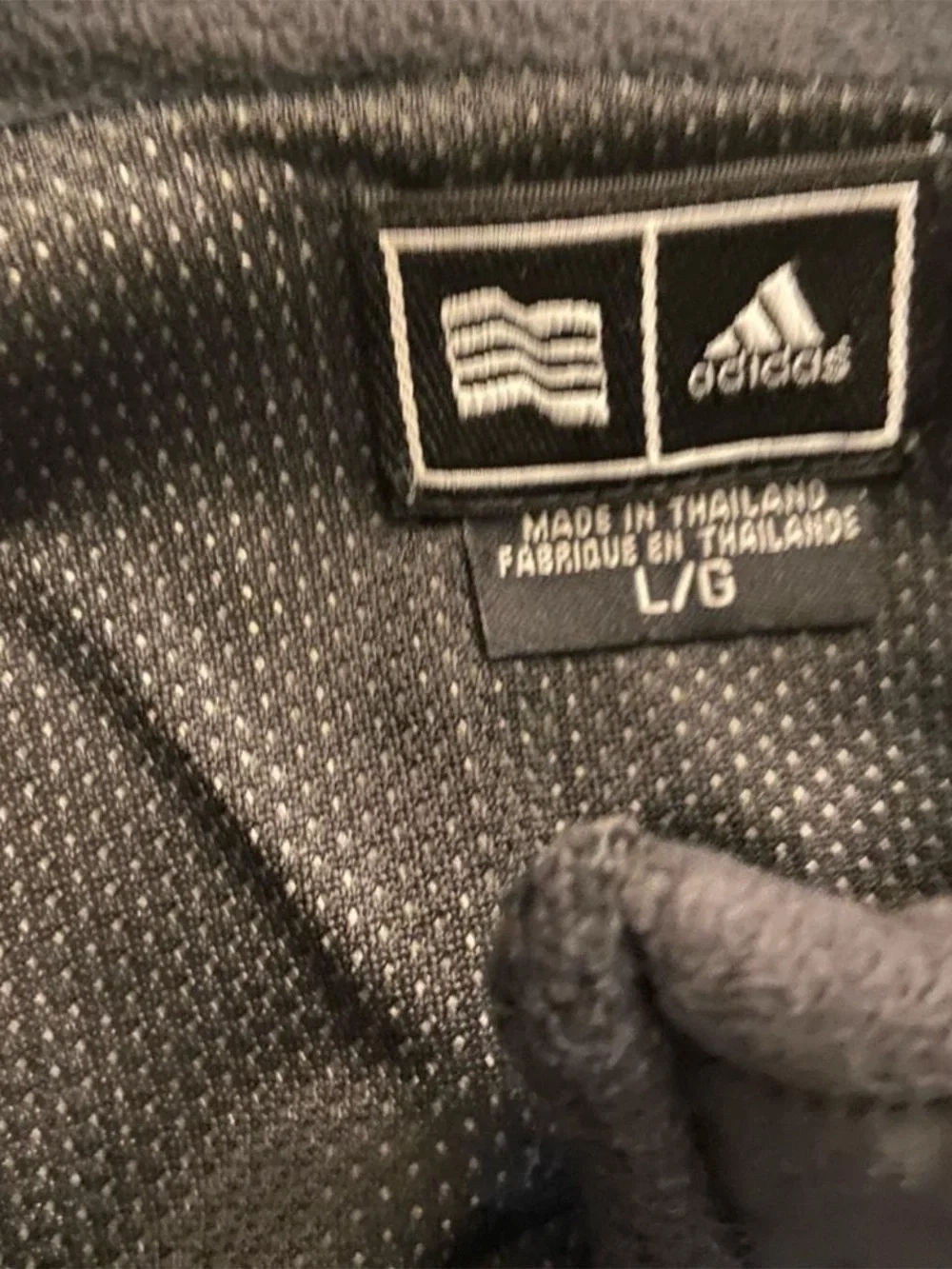 Adidas Black Full Zip Golf Sweater Vest Size Large